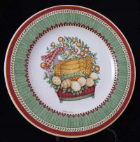 Sakura Debbie Mumm 12 Days of Christmas SIX GEESE Plate NEW